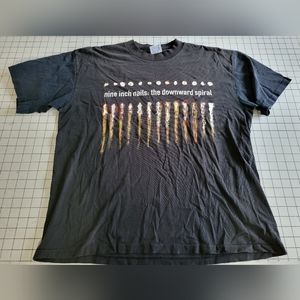 Vintage | Shirts | Vintage Nine Inch Nails The Downward Spiral